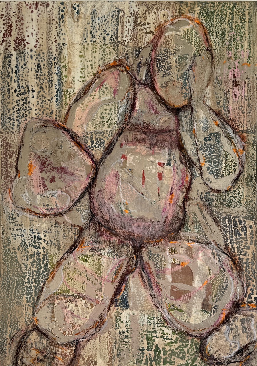 Herz.091 70x100 Mixed Media auf Leinwand